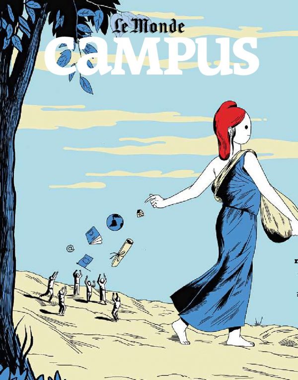Couverture du magazine Le Monde Campus, avril 2017